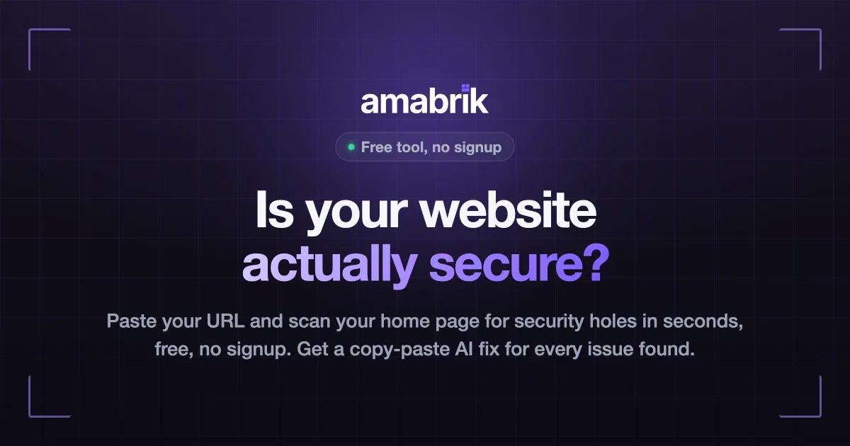 Amabrik product preview