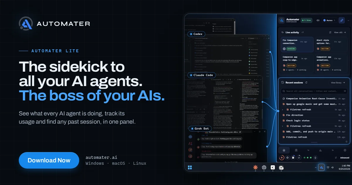 AUTOMATER.ai product preview
