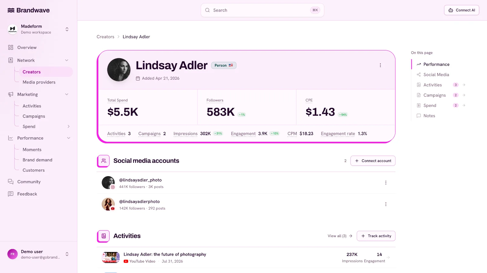 Brandwave product preview