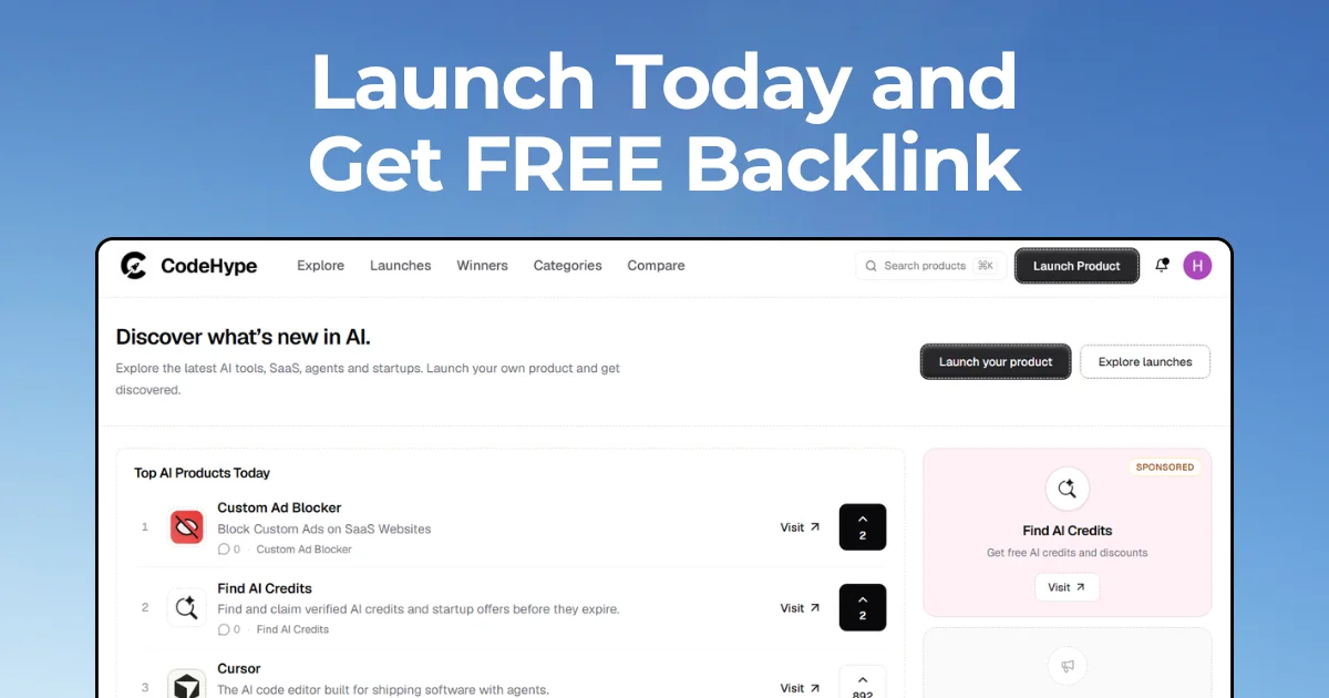 CodeHype product preview