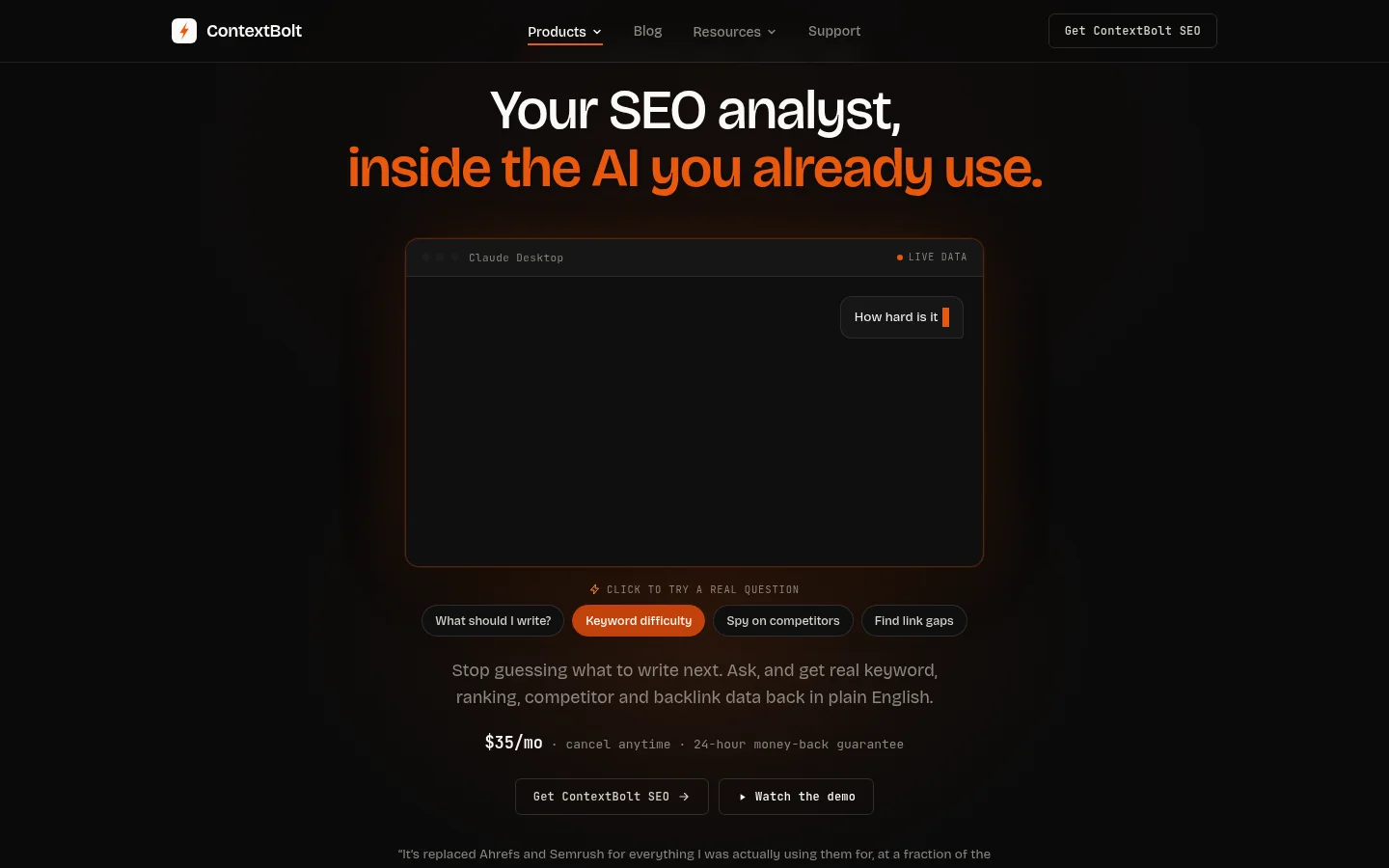 ContextBolt SEO product preview 1