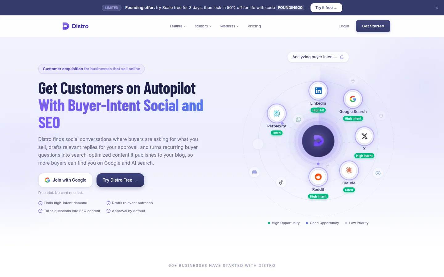 Distro product preview