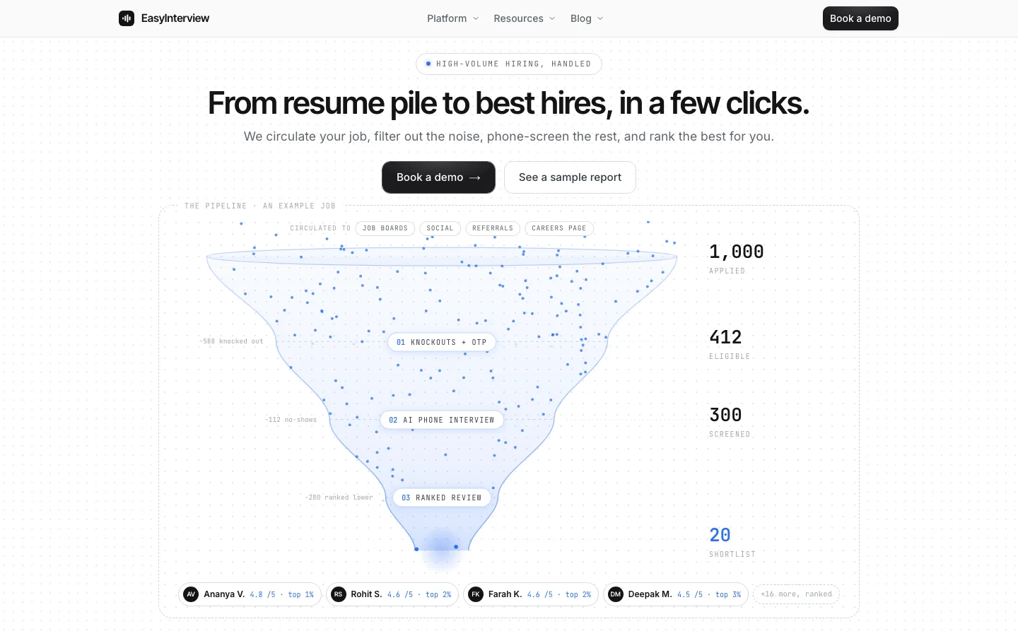 EasyInterview product preview 1