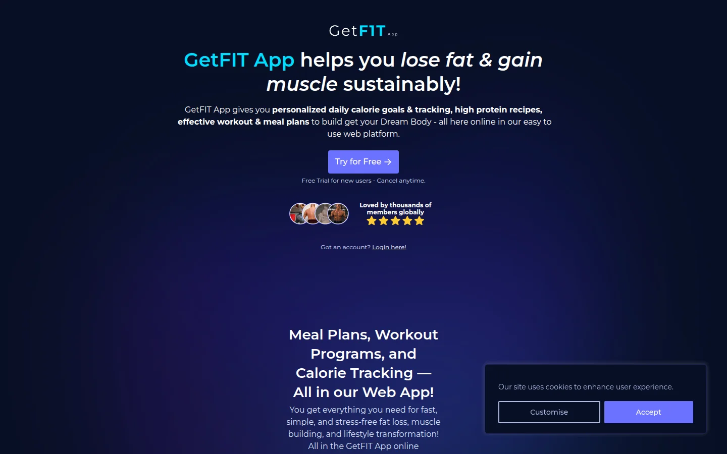 GetFIT App product preview
