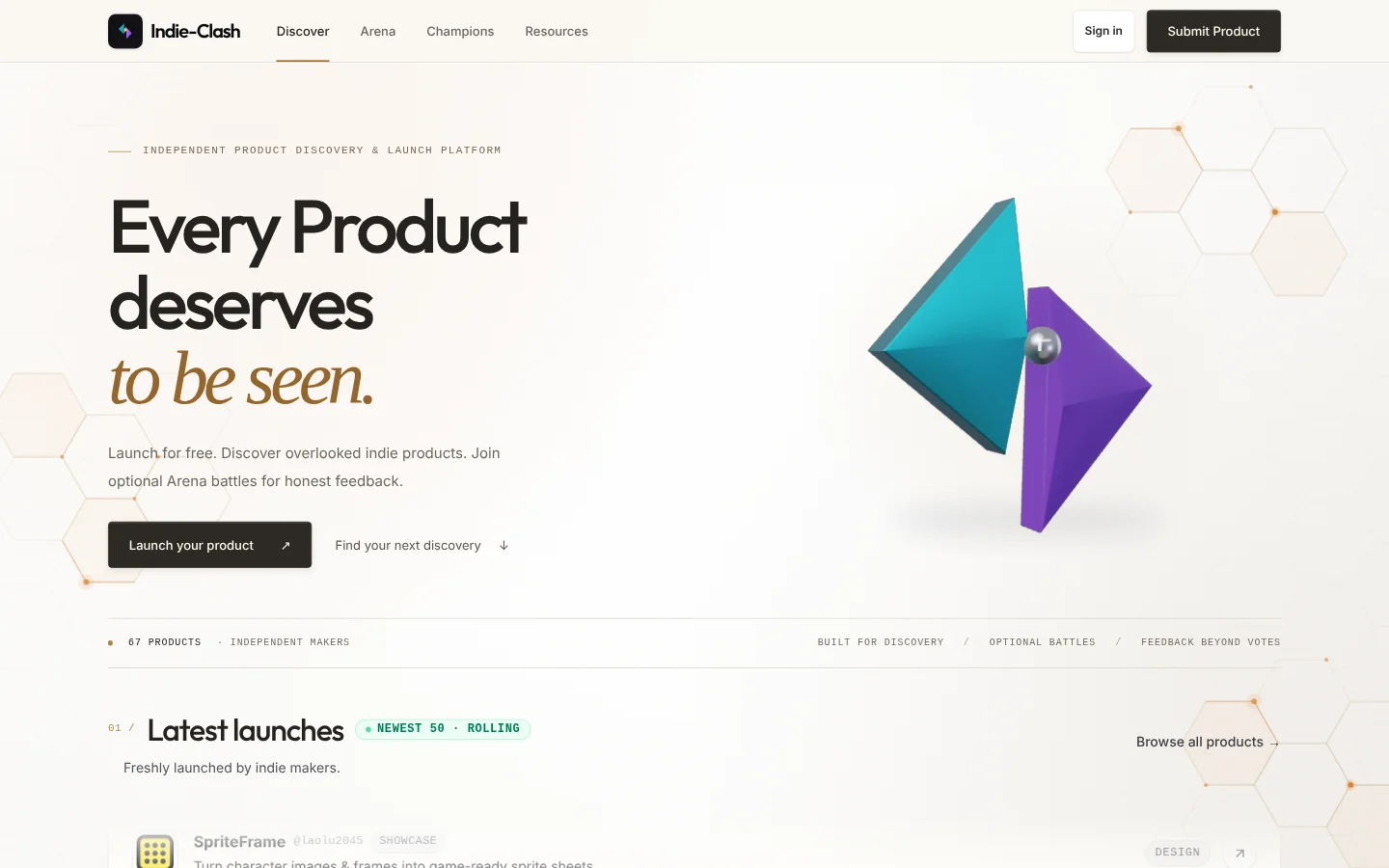 Indie Clash product preview