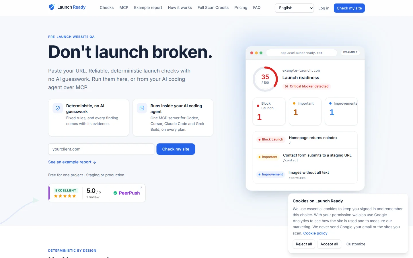 Launch Ready product preview