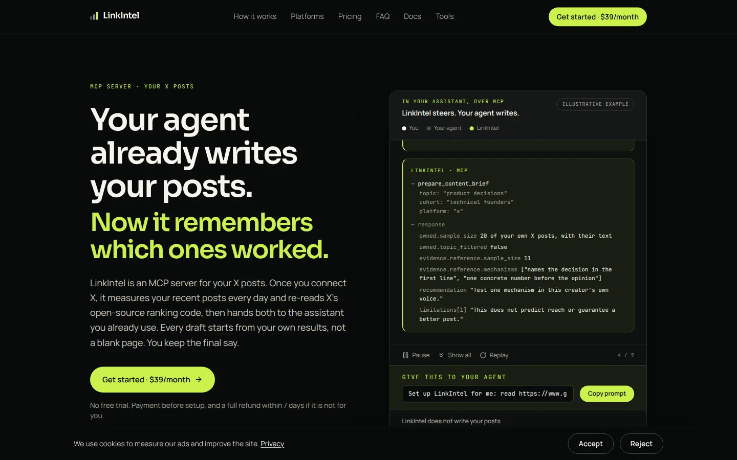 LinkIntel product preview