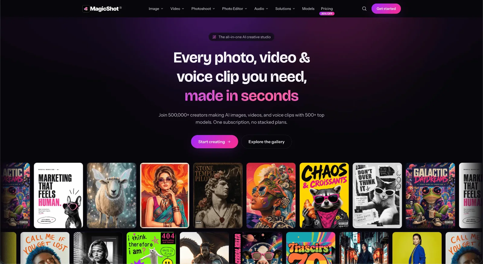 MagicShot product preview