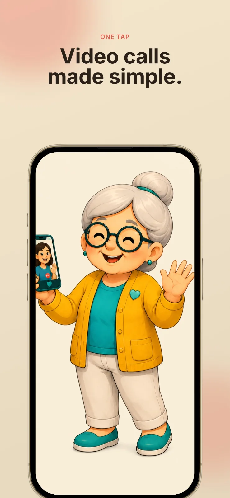 MiNonna: Senior Video Calls product preview