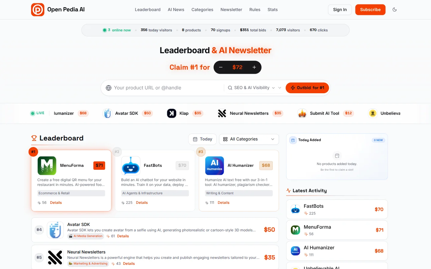 Open Pedia AI product preview