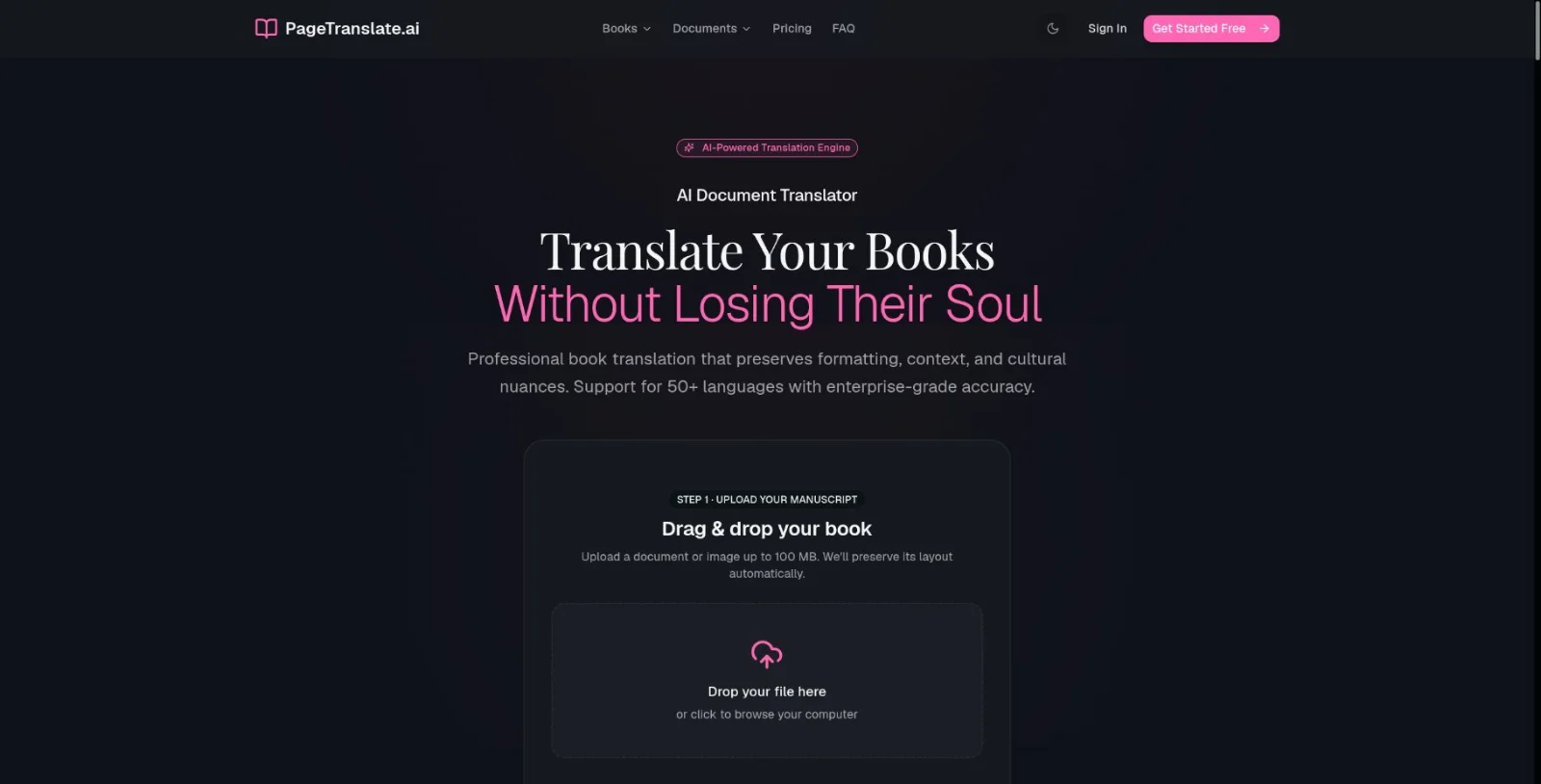 PageTranslate.ai product preview