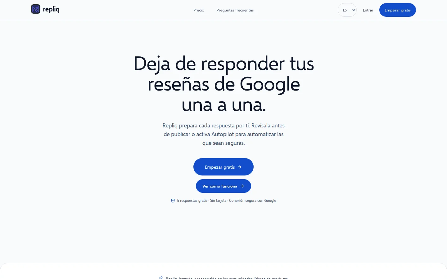 Repliq product preview