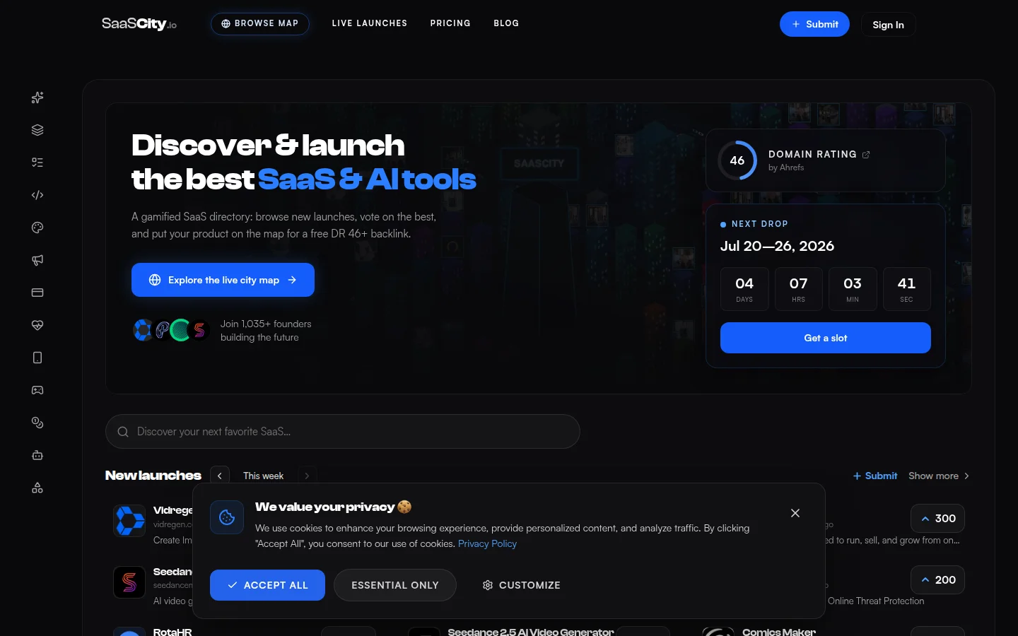 SaaSCity product preview 1