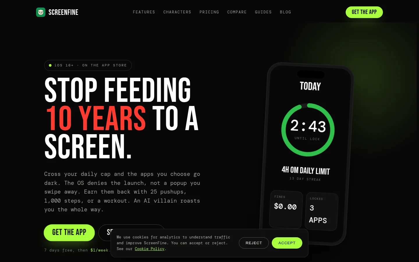 ScreenFine product preview 1