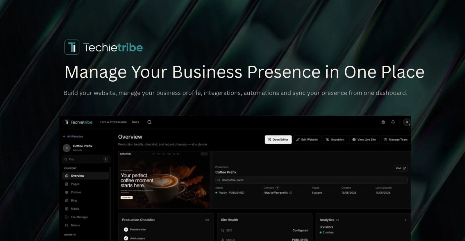 Techietribe AI product preview