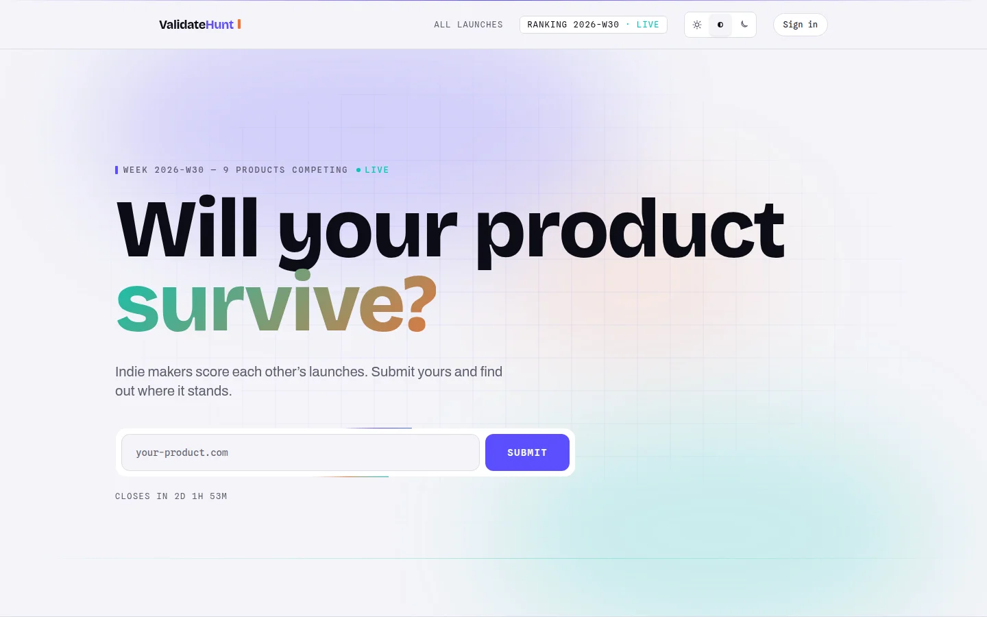 ValidateHunt product preview