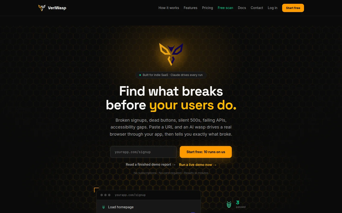VeriWasp product preview 1