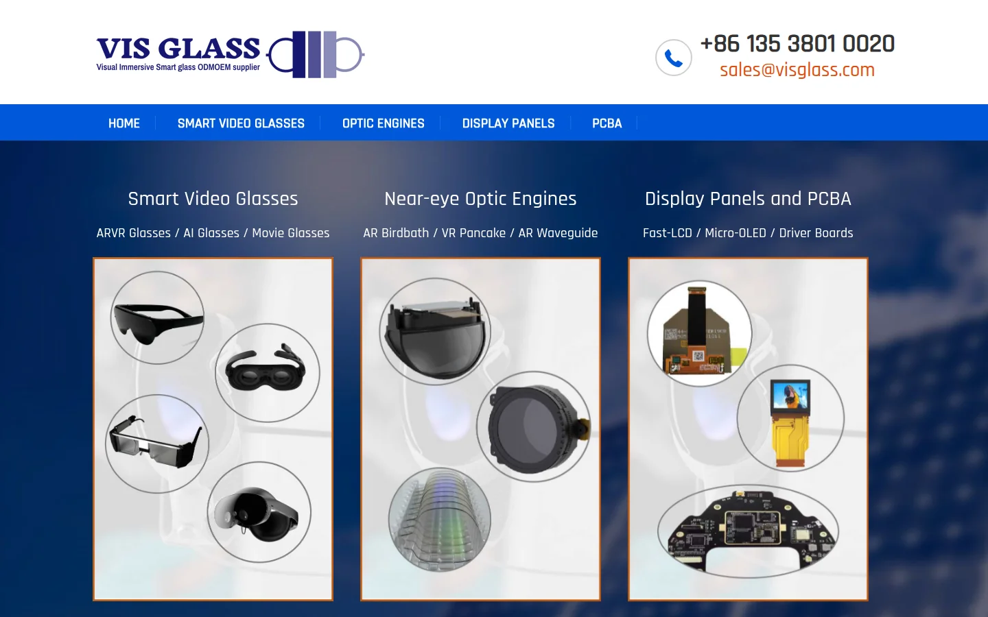 VISGLASS product preview