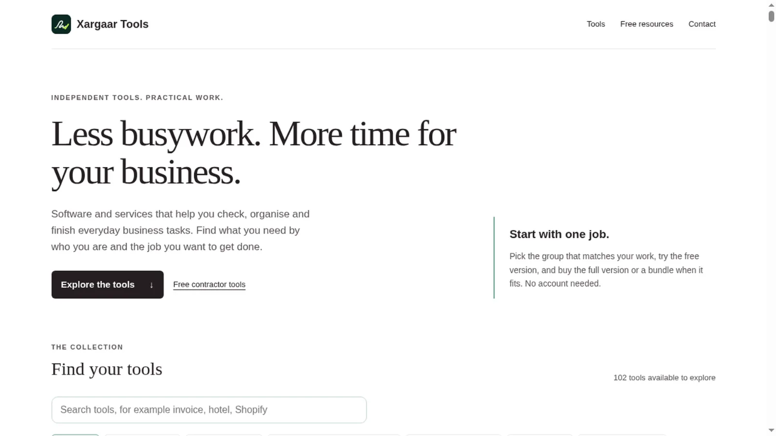 Xargaar Tools product preview